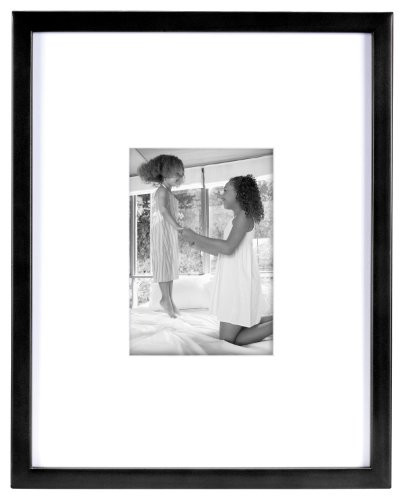 MCS East Village Frame, Black, 11 x 14 matted to 4 x 6 in, Single | Amazon (US)