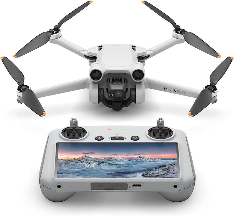 DJI Mini 3 Pro (DJI RC), Lightweight Drone with 4K Video, 48MP Photo, 34 Mins Flight Time, Less t... | Amazon (US)