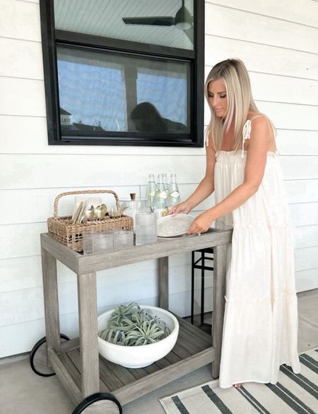 It’s officially summer and outdoor entertaining is my favorite🤍

I just got this gorgeous bar cart from pottery barn and styled it with all my favorites outdoor dining favorites!

Bar cart, melamine plates, outdoor furniture, glass serve ware, basket caddy
  Patio, target home

Follow my shop @jessicaannereed on the @shop.LTK app to shop this post and get my exclusive app-only content!

#liketkit #LTKHome #LTKSeasonal #LTKFindsUnder50
@shop.ltk
https://liketk.it/4FJOW

#LTKHome #LTKSeasonal #LTKFindsUnder50