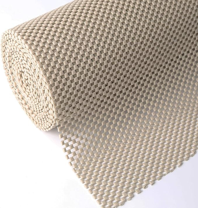 Shelf Drawer Liner Non-Adhesive Non Slip Durable Strong Long Size 12 in X 20ft for Drawers, Shelv... | Amazon (US)