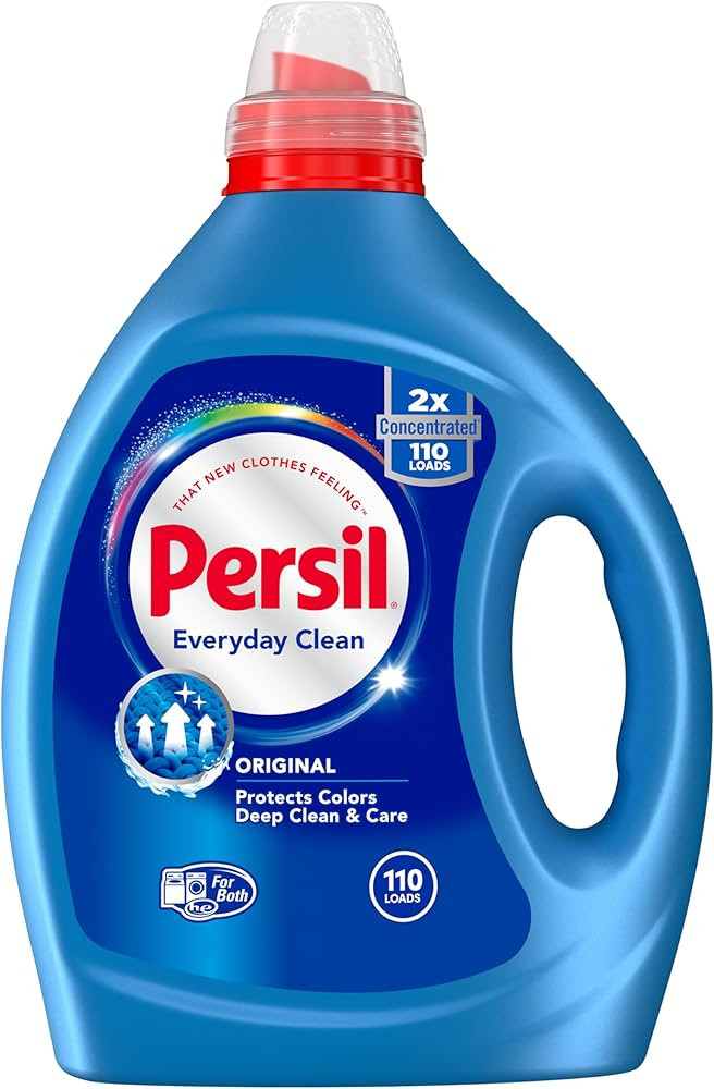 Persil Original Everyday Clean, Liquid Laundry Detergent, High Efficiency (HE), Deep Stain Remova... | Amazon (US)