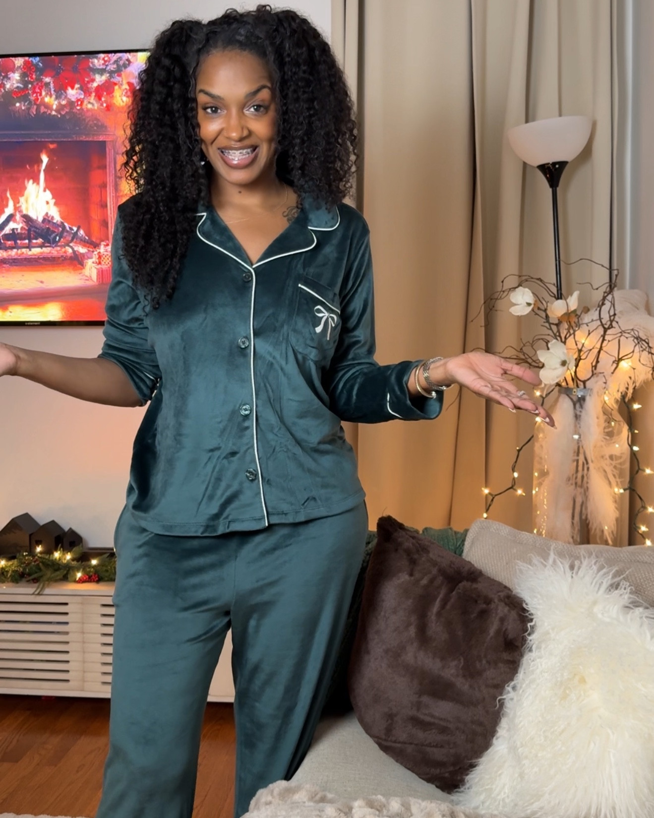 The plush pajamas are so cozy comfy, I’m glad I picked these up!

#LTKHoliday #LTKGiftGuide #LTKMidsize