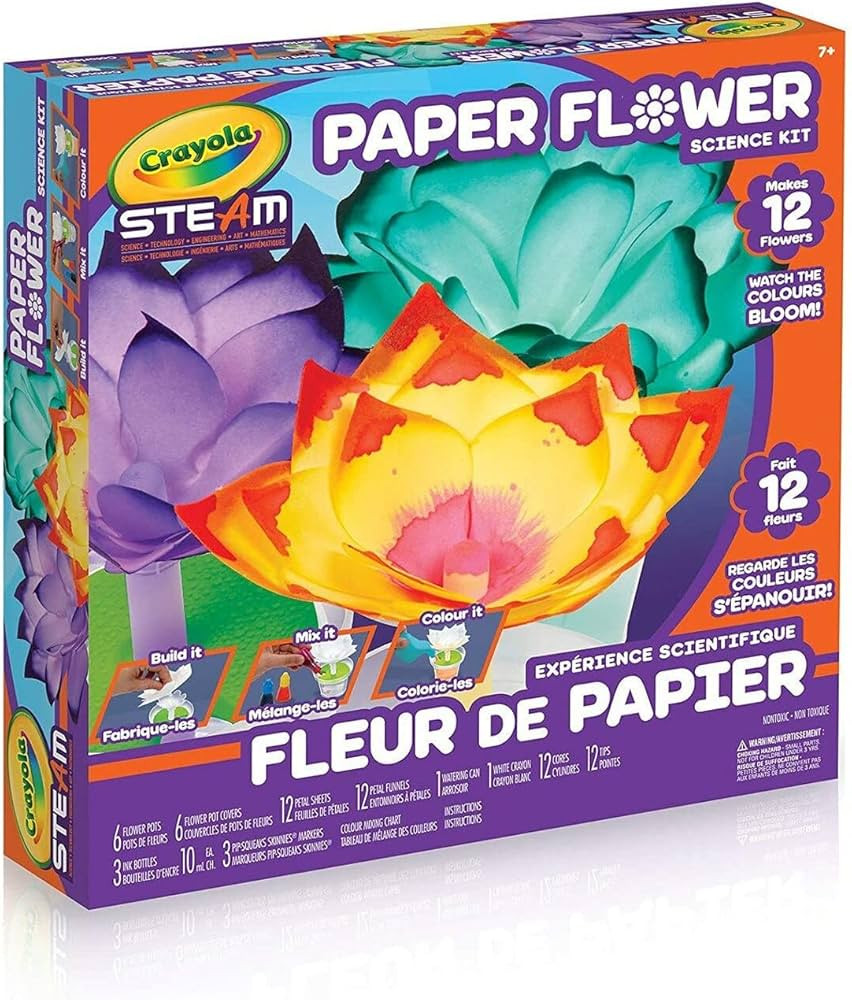 Crayola Paper Flower Science Kit Toy Kit | Amazon (CA)