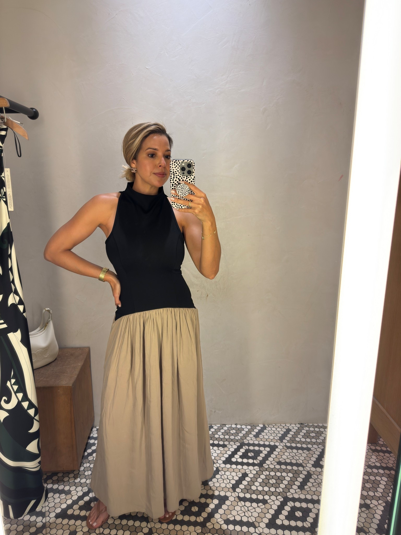 Dress runs tts 🖤 I’m wearing a size small. 

#LTKPetite #LTKSeasonal #LTKootd