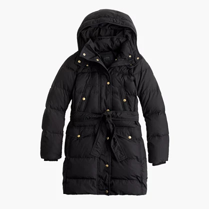 Wintress belted puffer coat | J.Crew US