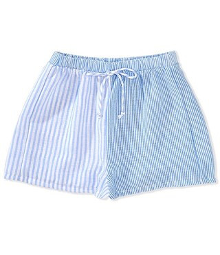 Originality Big Girls 7-16 Multi-Striped Boxer Shorts | Dillard's | Dillard's