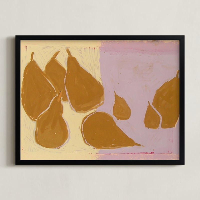 "Bosc pears" - Painting Limited Edition Art Print by Liz Innvar. | Minted