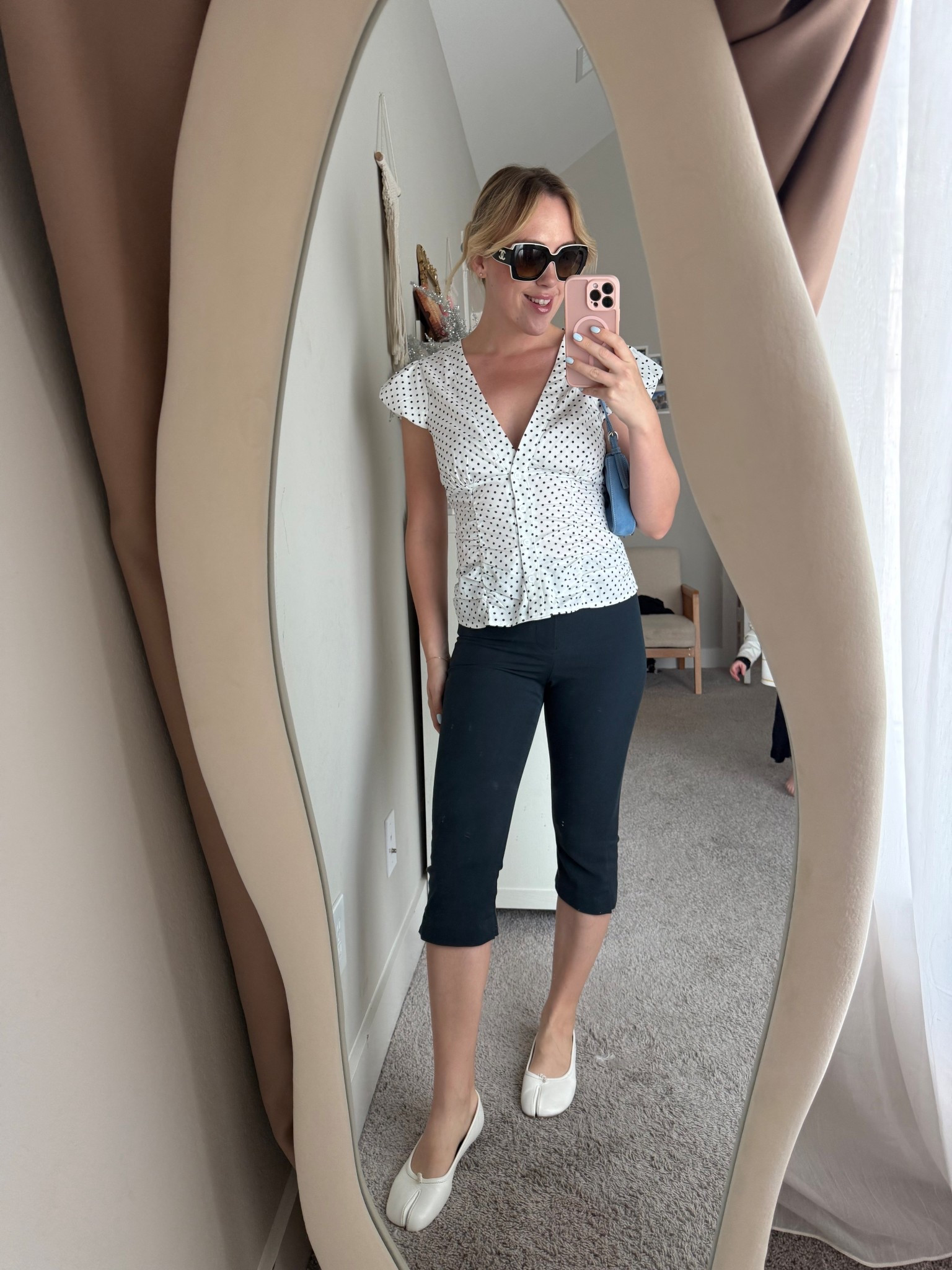 Spring outfit 
Zara pants 
Amazon shirt 
Polka dot trend 


#LTKgrwm #LTKootd #LTKSpringSale