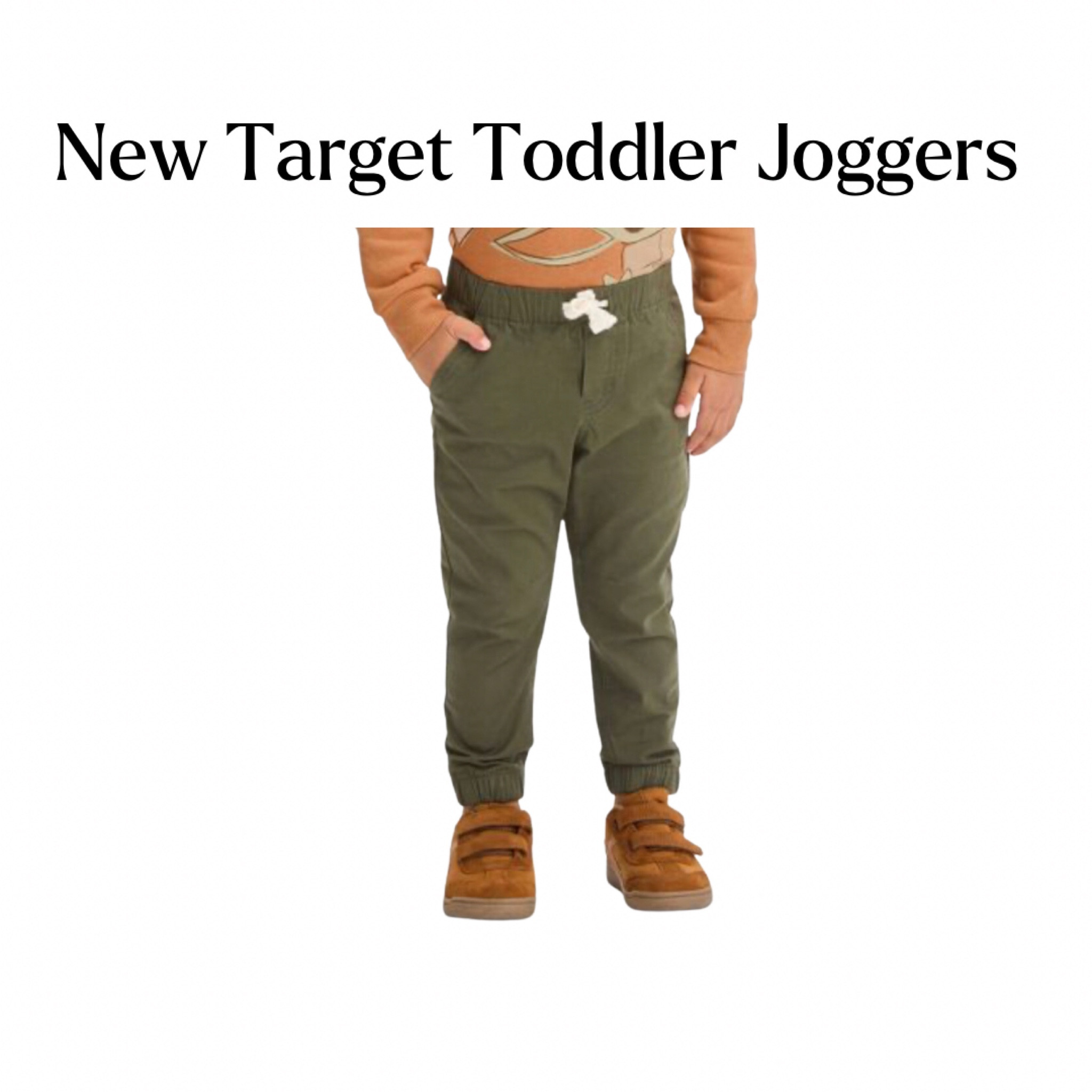 Ok, I have officially confirmed with someone from Target that these are in fact the replacement to the beloved joggers they discontinued for toddlers. The feedback I have heard so far is that the fabric is thicker than the old ones. They are $10 vs old style was $9. They still have reinforced knees, are a jogger style but the bottom leg closure is different. They come in many colors, only 2 are live online right now but more are coming! 

#LTKkids