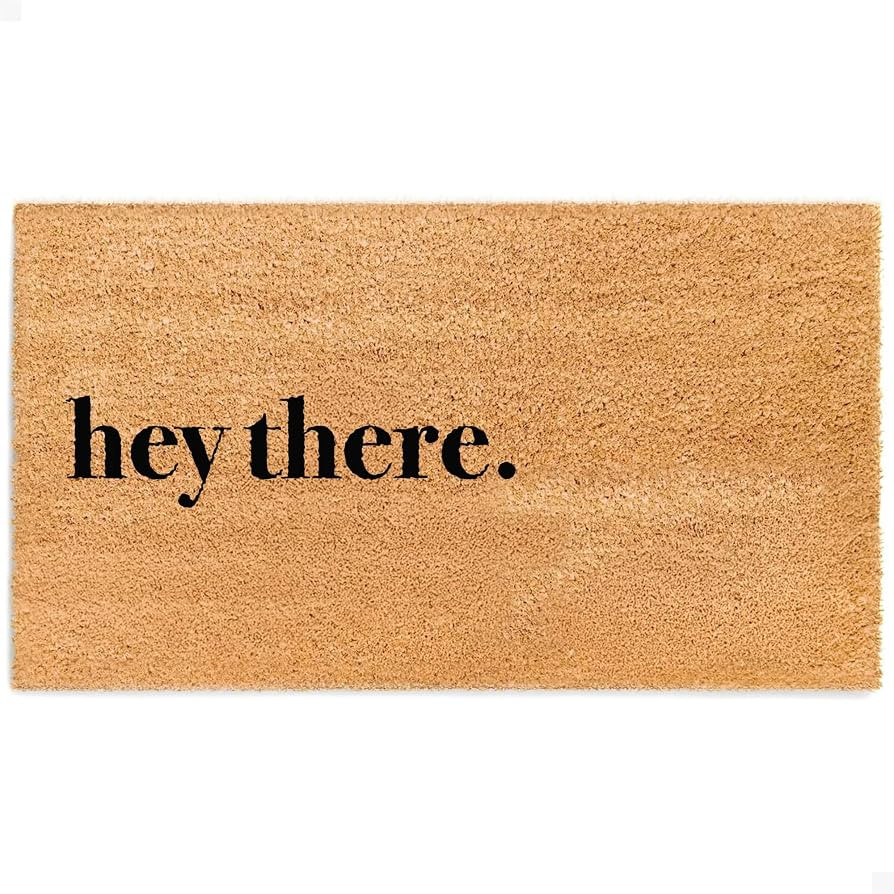 THEODORE MAGNUS Door Mat - Welcome Mat for Front Door with Non-Slip Backing - Durable Coir Doorma... | Amazon (US)