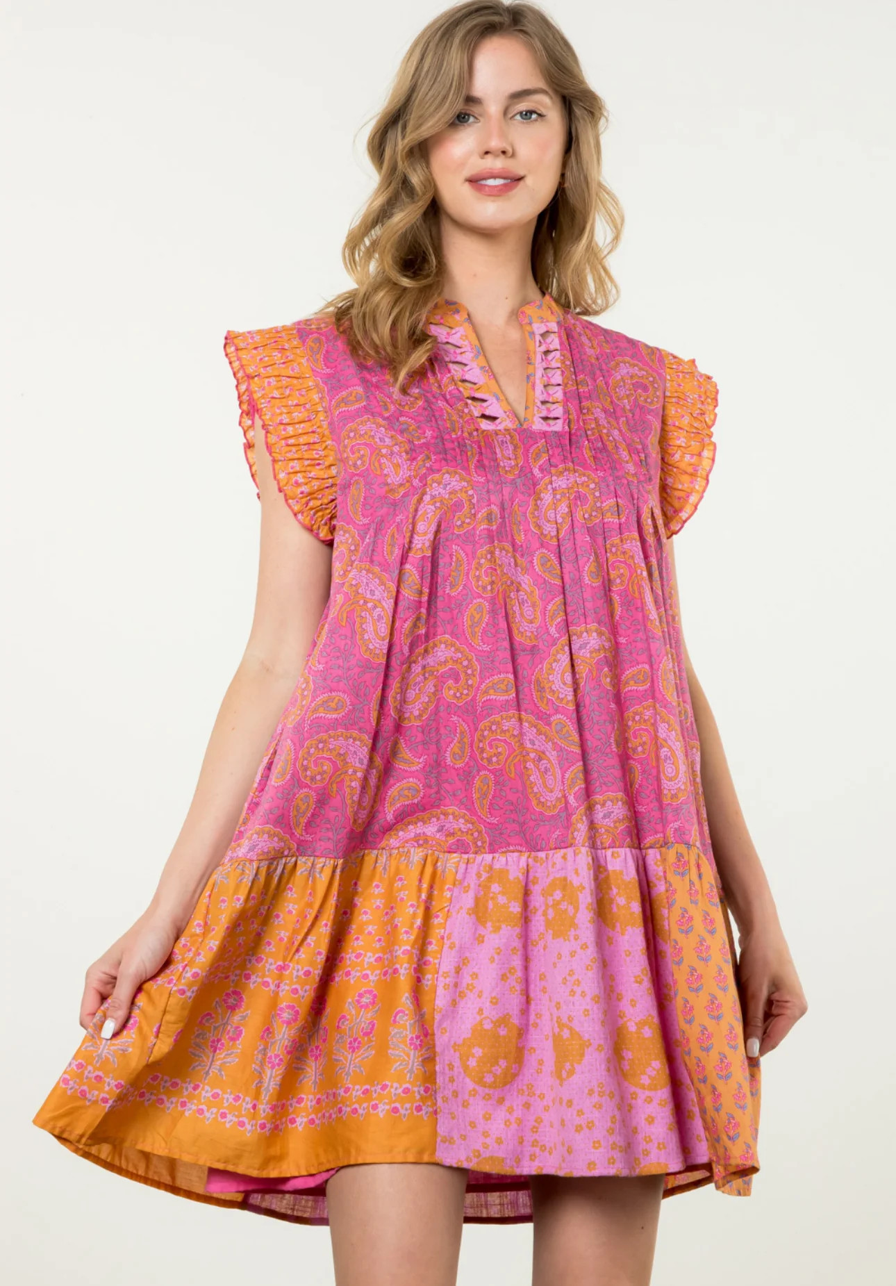 Harlowe Multi Print THML Dress | The Collection TX 