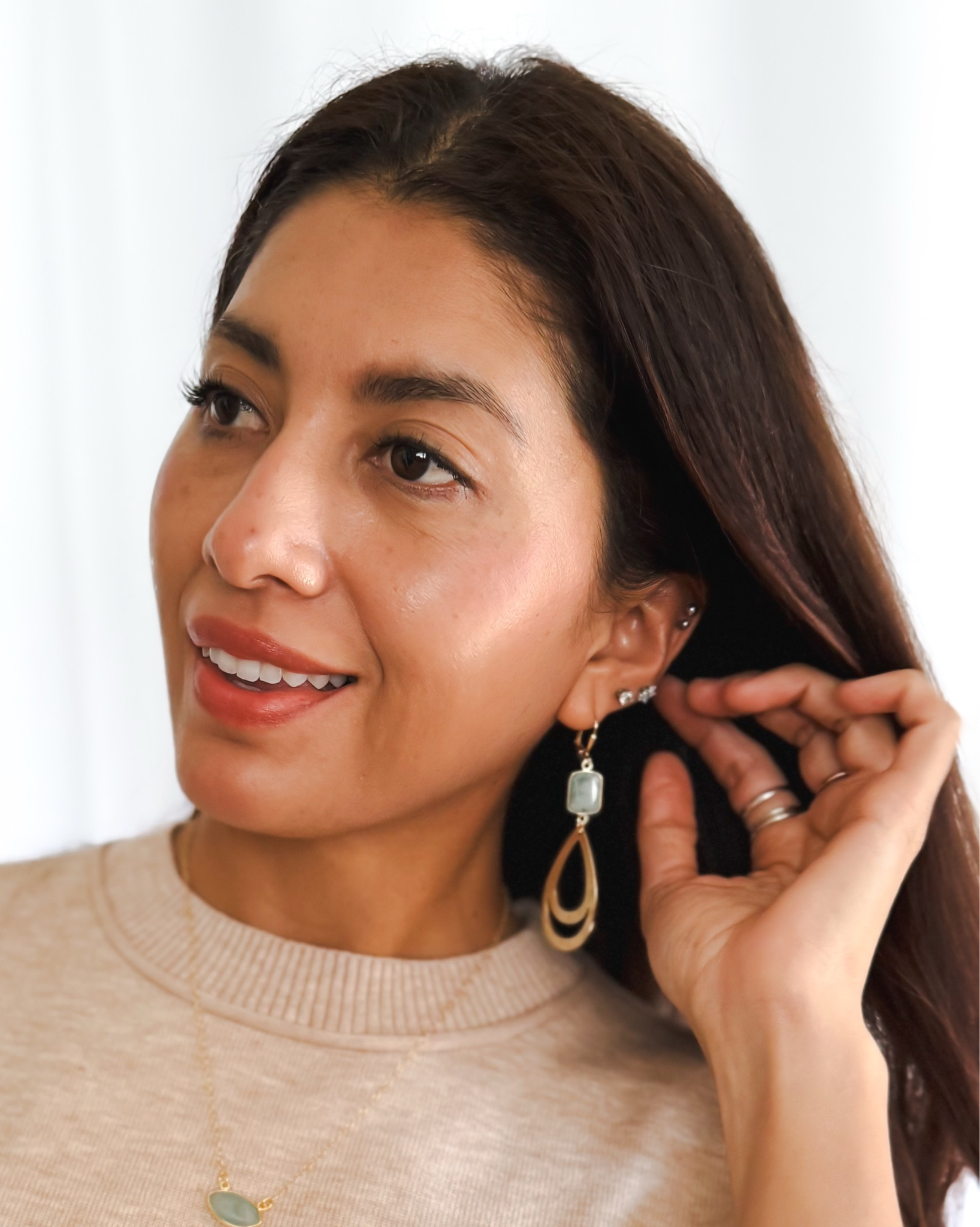 Obsessed with these timeless aquamarine pieces from The Rustic Gem Jewelry ✨ The aquamarine marquise bezel pendant necklace and matching aquamarine diamond earrings in brushed gold are delicate, elegant, and perfect for everyday wear. I love that the necklace comes in 14k gold filled or sterling silver so you can customize it to your style. These are such beautiful, handcrafted gemstone pieces that instantly elevate any look 🤍💎

Shop my look + tap to get yours! ✨



aquamarine necklace, aquamarine earrings, marquise bezel necklace, brushed gold jewelry, delicate gold jewelry, dainty jewelry, everyday jewelry, minimalist jewelry, handmade gemstone jewelry, sterling silver necklace, 14k gold filled jewelry, gift for her, layering necklace, elegant accessories, spring jewelry, timeless jewelry, real gemstone jewelry

#LTKGiftGuide #LTKHoliday #LTKFindsUnder50