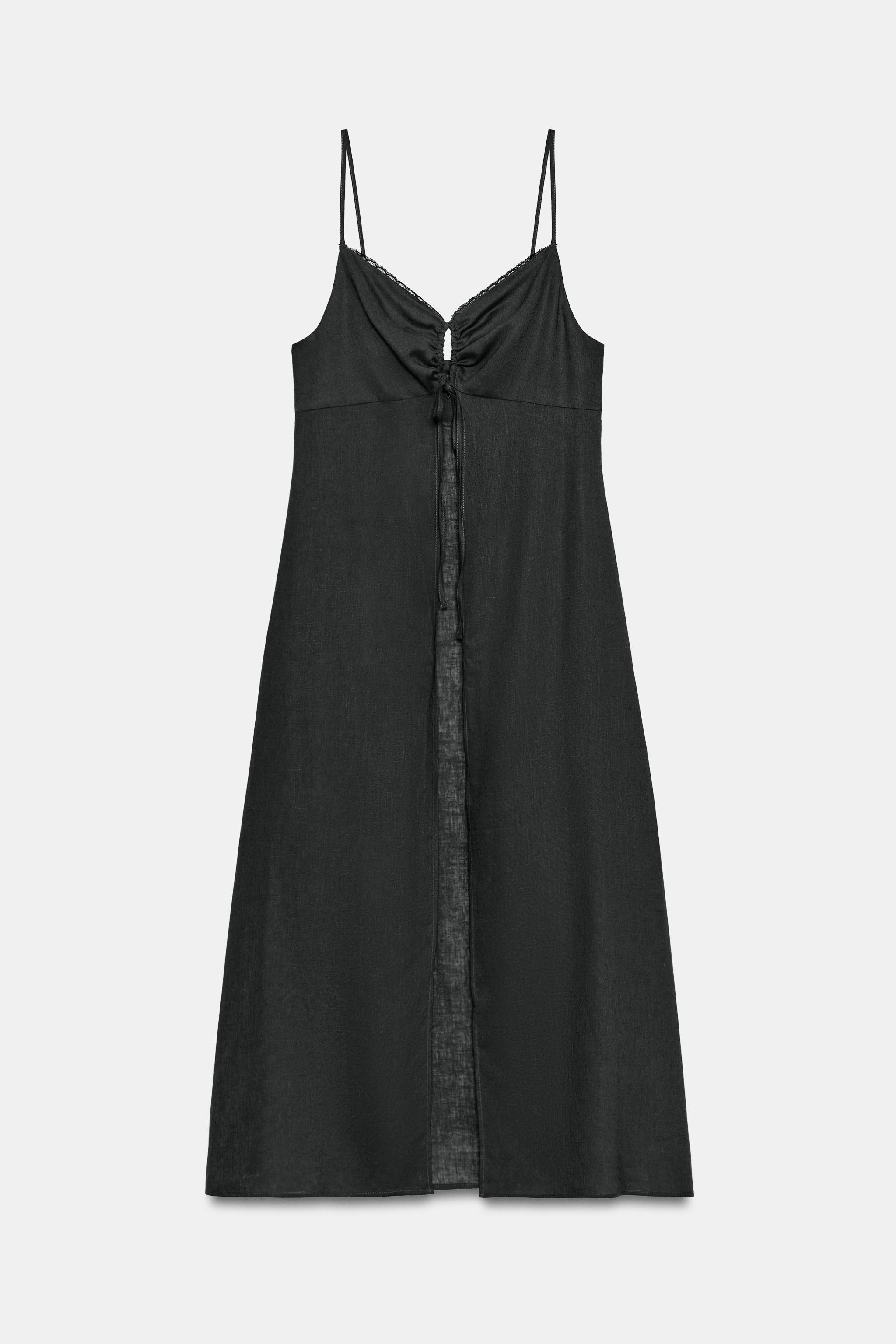 LONG LINEN CAMISOLE | Zara US