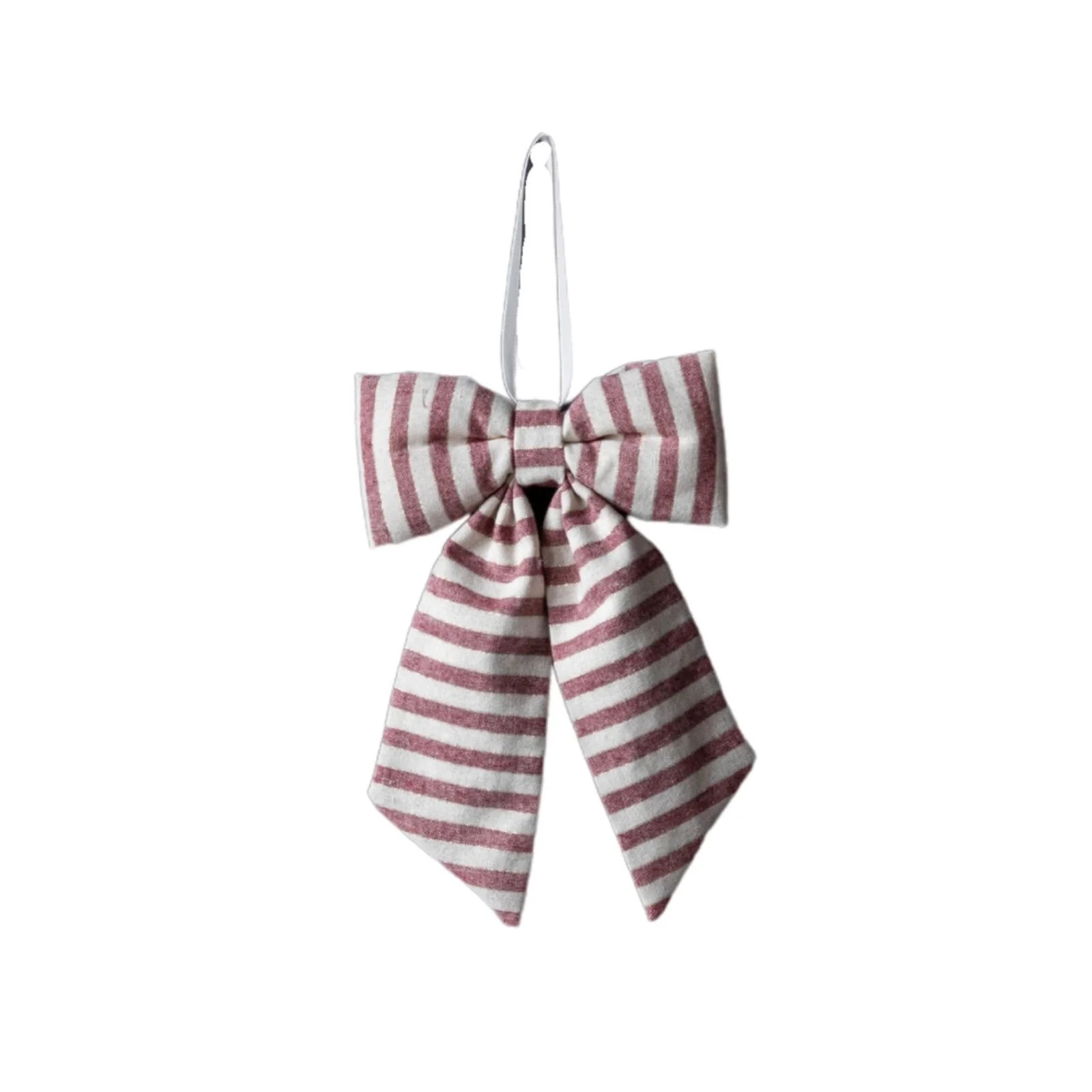 Holly Stripe Bow | Brooke & Lou | Brooke and Lou