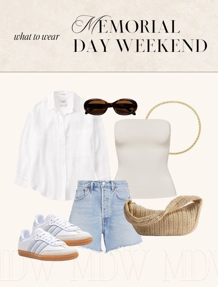 MDW Outfit Ideas 〰️ 20% off necklace DANIELLE20

 What to wear for MDW, Memorial Day, Memorial Day outfit, Memorial Day swim, Memorial Day weekend, Memorial Day dress, MDW outfits, MDW dress, summer outfit, adidas samba, AGOLDE denim shorts, AGOLDE Parker 

#LTKSeasonal #LTKParties #LTKStyleTip