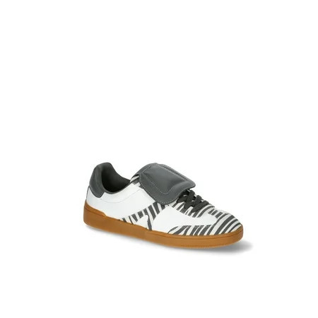 No Boundaries Women s Foldover Lace-Up Sporty Sneakers | Walmart (US)