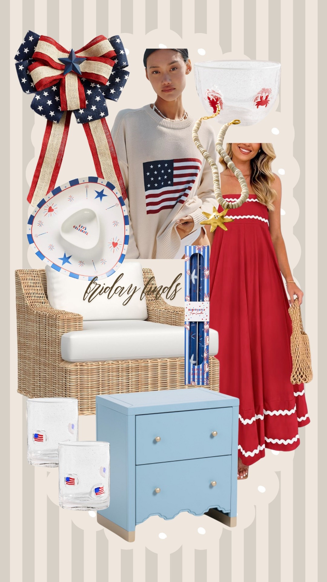 red, white & blue edition 🇺🇸🧨💙

#LTKHome #LTKSummerEdit #LTKSaleAlert