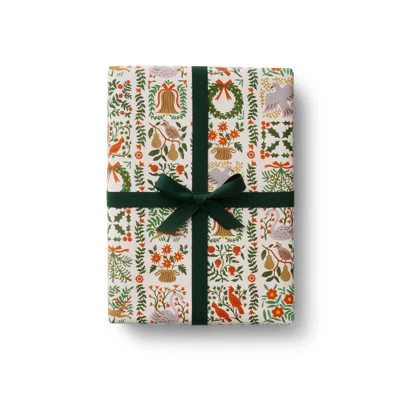 Rifle Paper Co. Christmastide Holiday Wrapping Roll | Wayfair North America