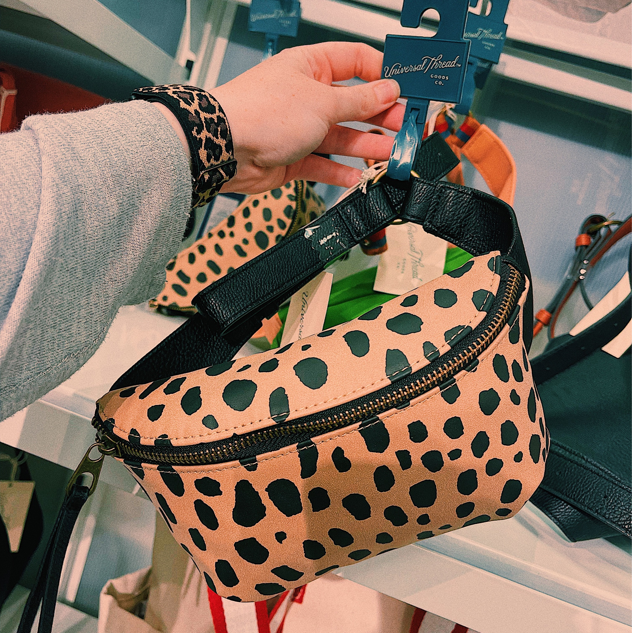 happy OCTOBER y’all 🍁 is anyone else in love with the belt bag trend? I keep trying to get my hands on the lululemon version but it’s always sold out 😩 so when I saw this leopard version at Target, I was so excited 🐆 the neutral colors are perfect for all and will look so cute with all of your fall fits ✨

#LTKitbag #LTKfit #LTKstyletip