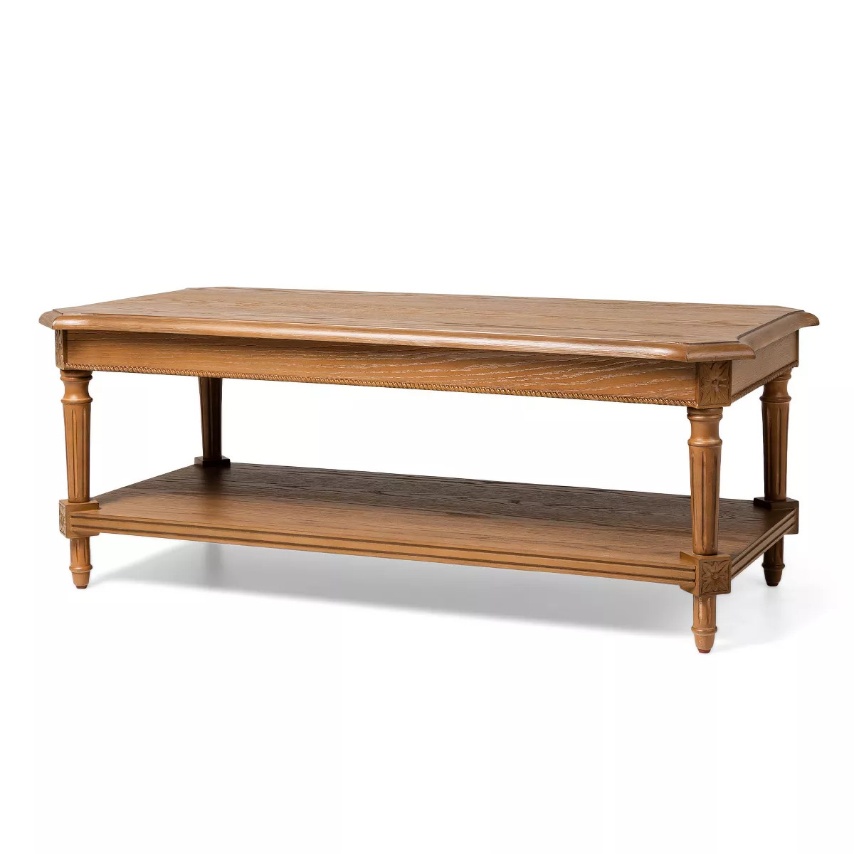 Maven Lane Pullman Traditional Square Wooden Coffee Table | Target