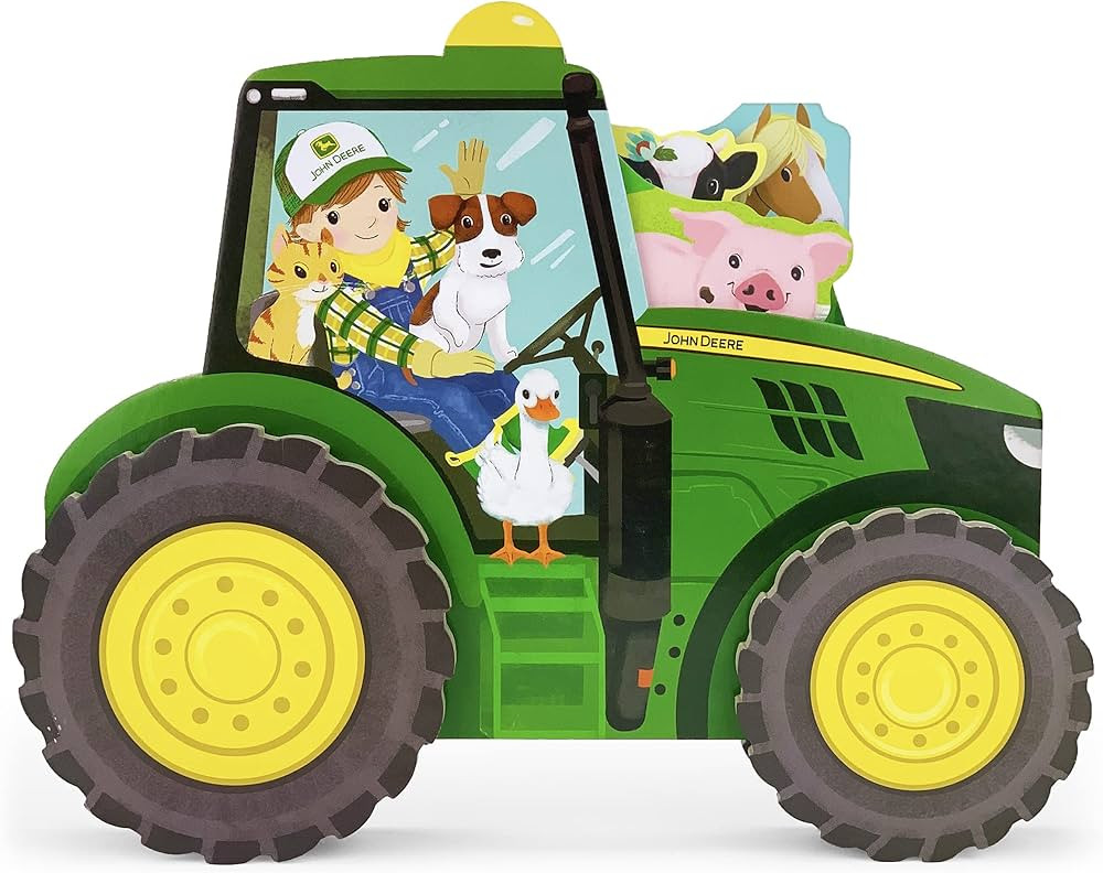 John Deere Tractor Tales - Wheeled Board Book Set, 3-Book Gift Set With Rolling Tractor Slipcase ... | Amazon (US)