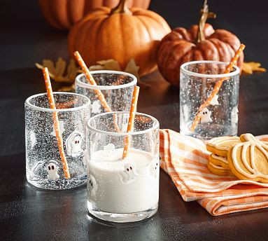 Gus the Ghost Icon Drinking Glasses | Pottery Barn (US)
