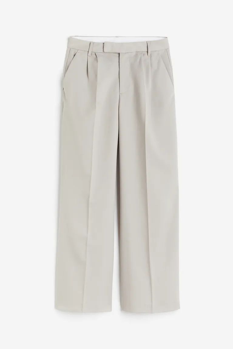 Dress Pants - Gray - Ladies | H&M US | H&M (US + CA)