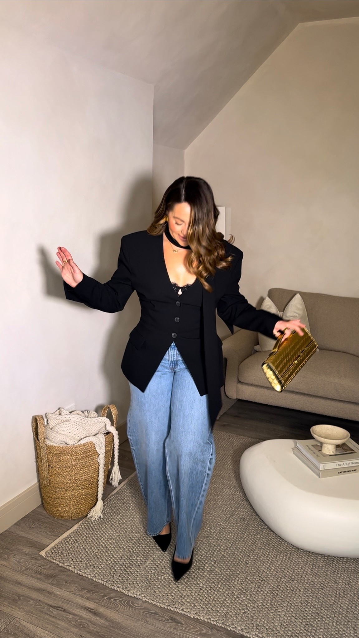 My favourite outfit ever!!!

Jeans wearing size 28 regular, blazer size 12! 

#LTKuk #LTKdatenight #LTKmidsize