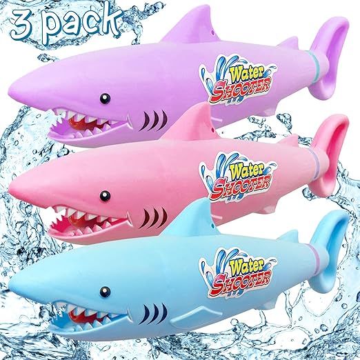 3 Pack Water Guns for Kids, Water Blaster Guns for Children and Adults, 30 ft Range Toy Squirt Gu... | Amazon (US)