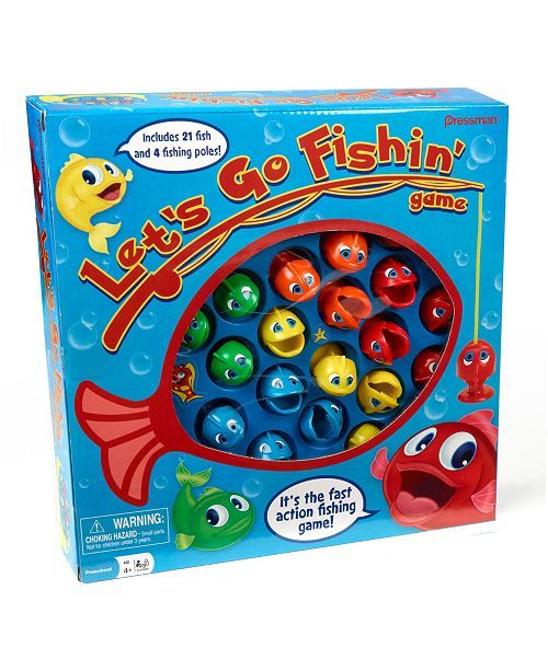 Pressman Toy Let's Go Fishin' Game & Reviews - Kids - Macy's | Macys (US)