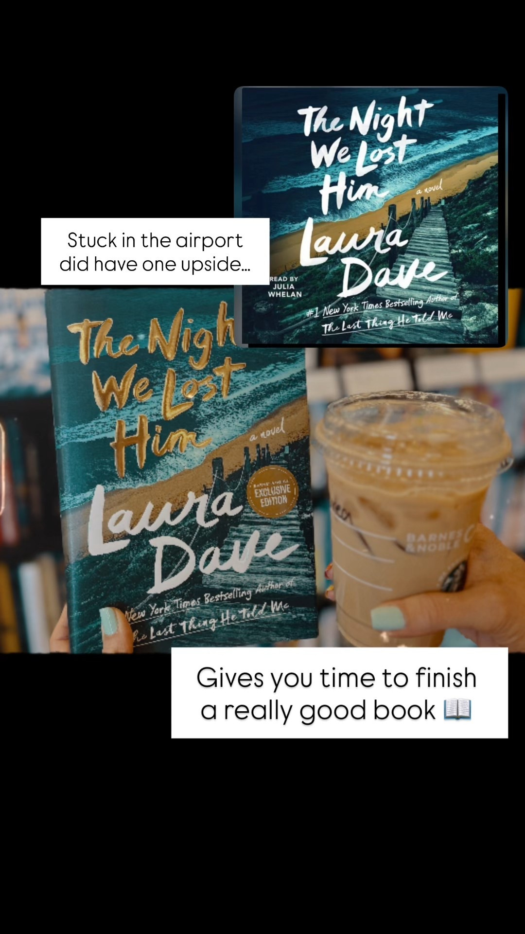 Glad I had this heartfelt mystery along for my delayed  trip. 

#LTKTravel