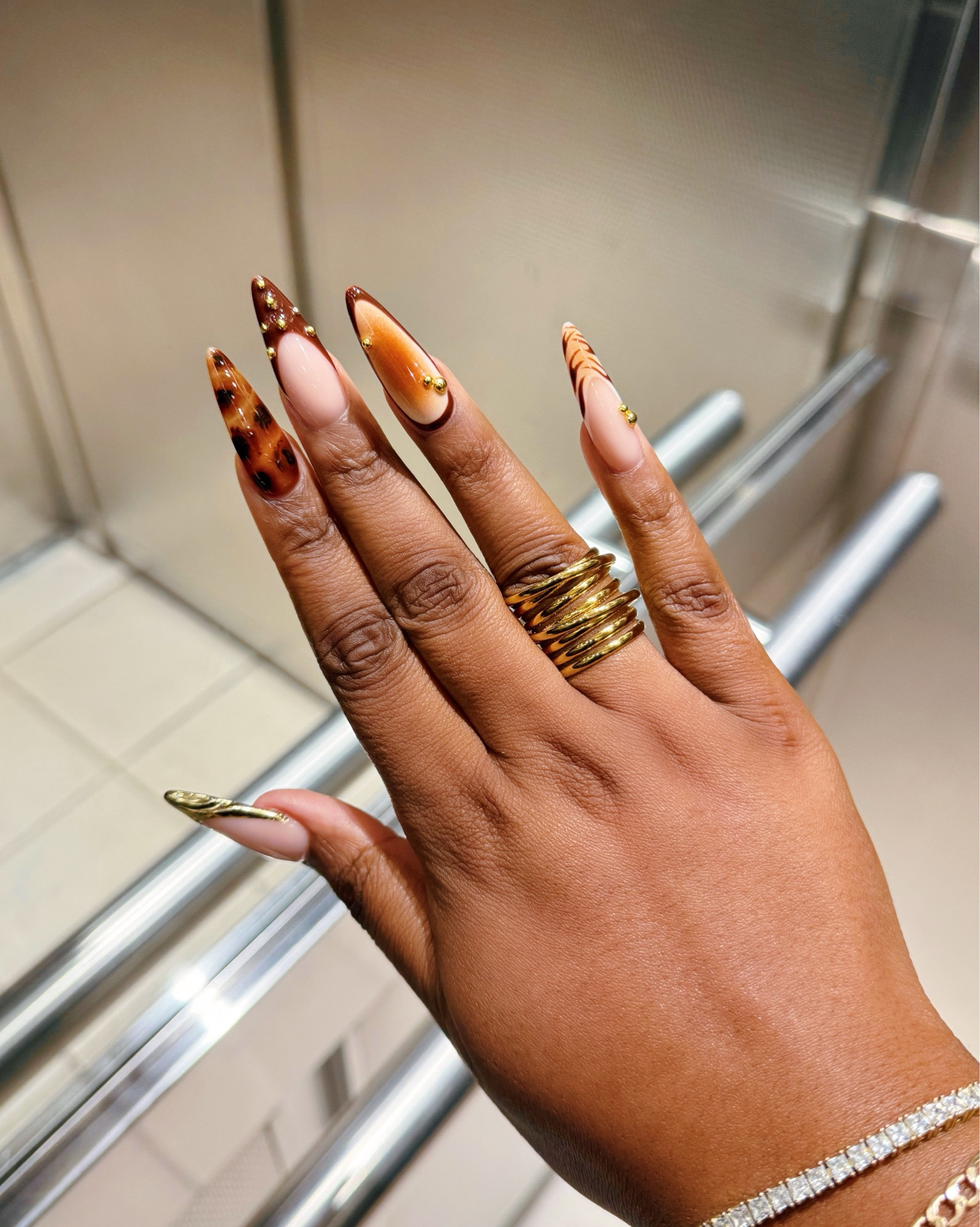 Gold Stainless Steel Ring ✨

This will not tarnish. 🫰🏾

#LTKstyletip