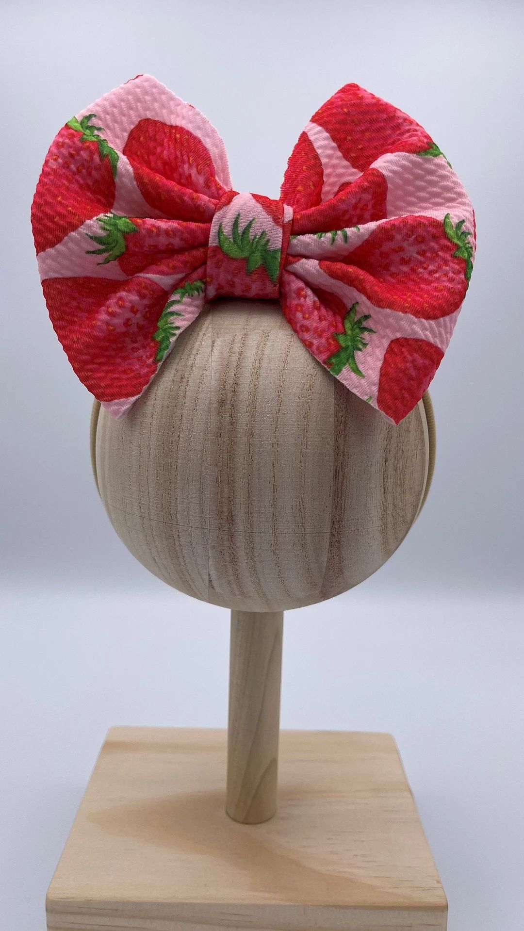 Strawberry Headwrap. Strawberry Bow, Cute Strawberry Headwrap, Cute Strawberry  Bow, Summer Bow, ... | Etsy (US)