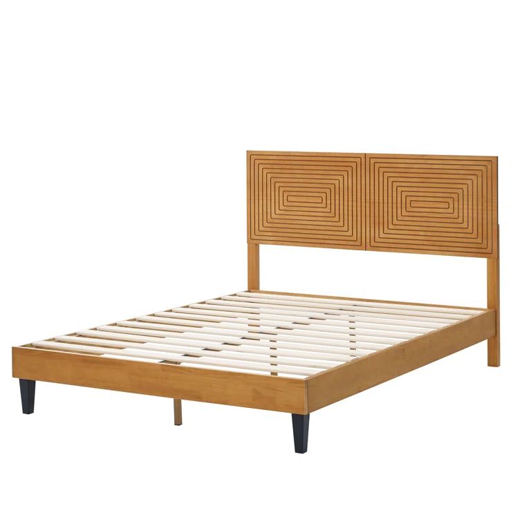 Davari Solid Wood Platform Bed | Wayfair North America