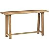 Stone & Beam Industrial Table with Trestle-Style Base, 60.04"W, Solid Honey-Finished Mango Wood | Amazon (US)