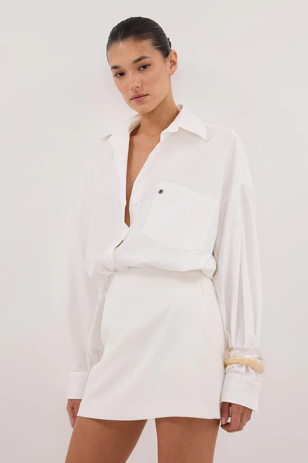 SOHO WHITE SKORT | DISSH