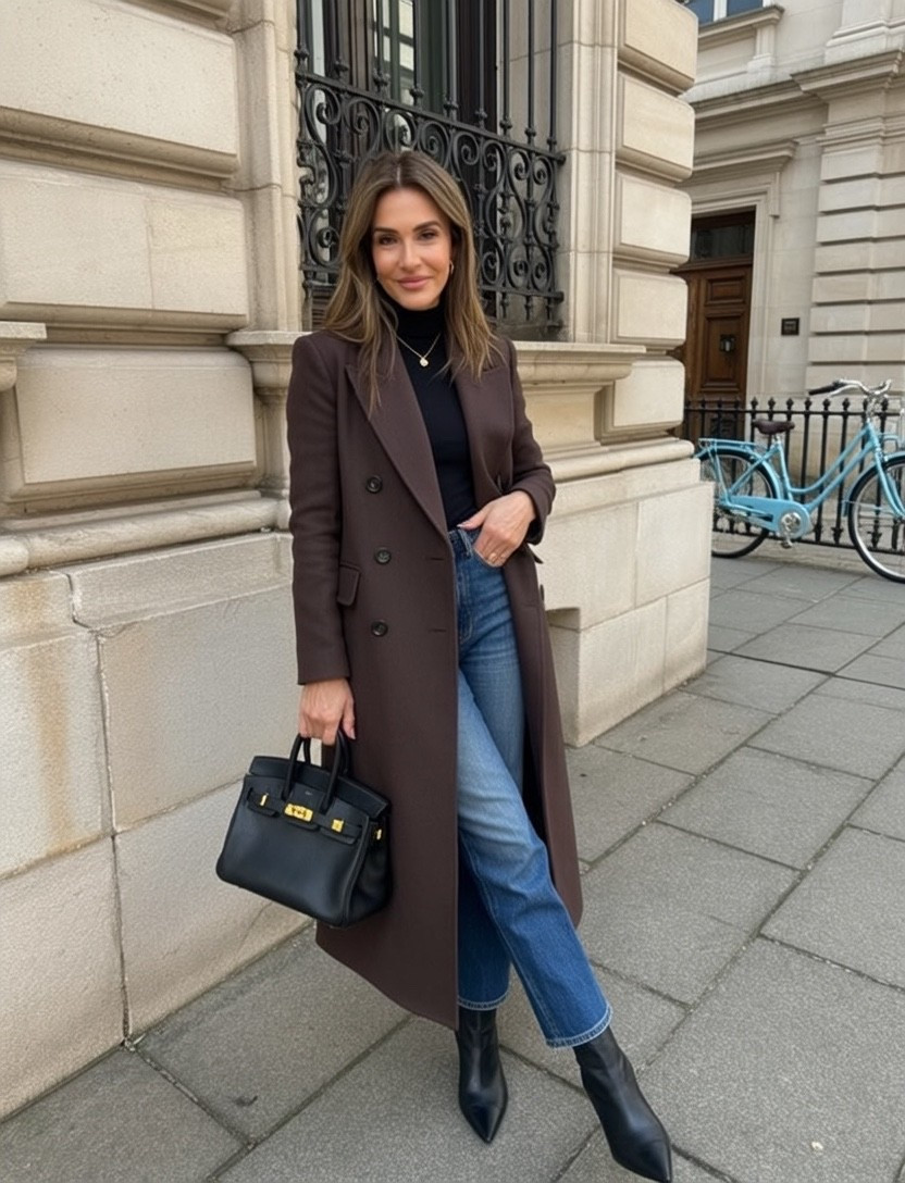 Elevated everyday essentials 🤎 This long brown blazer is the perfect layering piece for transitioning into winter. 

Paired it with my favorite black turtleneck, straight-leg jeans, and ankle boots for an effortlessly chic look. 

The structured silhouette and classic color make it so versatile - dress it up for the office or keep it casual for weekend errands.

Shop my look 🛍️

#LTK #winterstyle #blazer #casualchic #everydaystyle #ootd #fallfashion #winteroutfit #styleinspo
