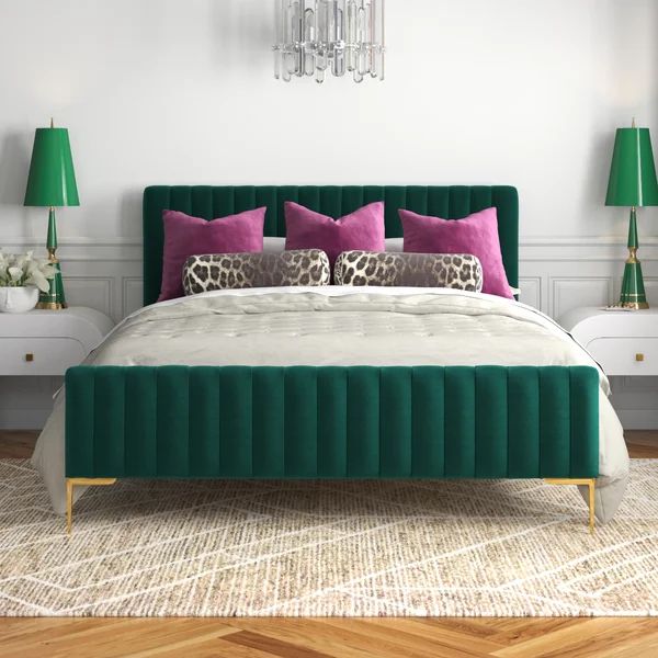 Rolando Queen Upholstered Low Profile Platform Bed | Wayfair North America