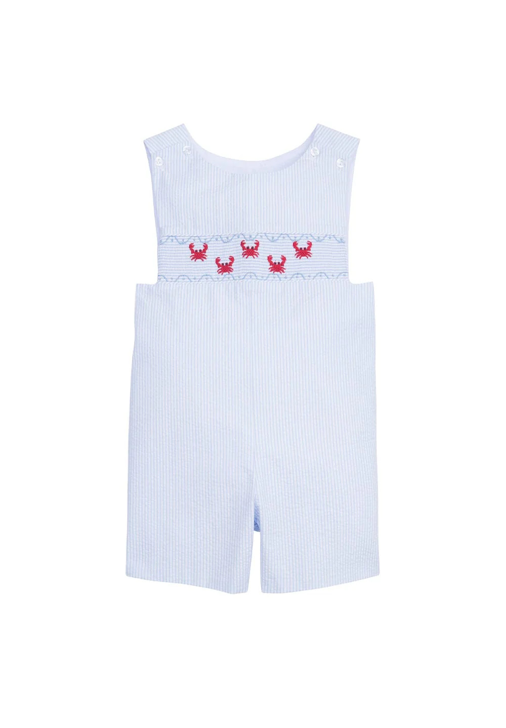 Smocked Shortall - Crabs | Little English