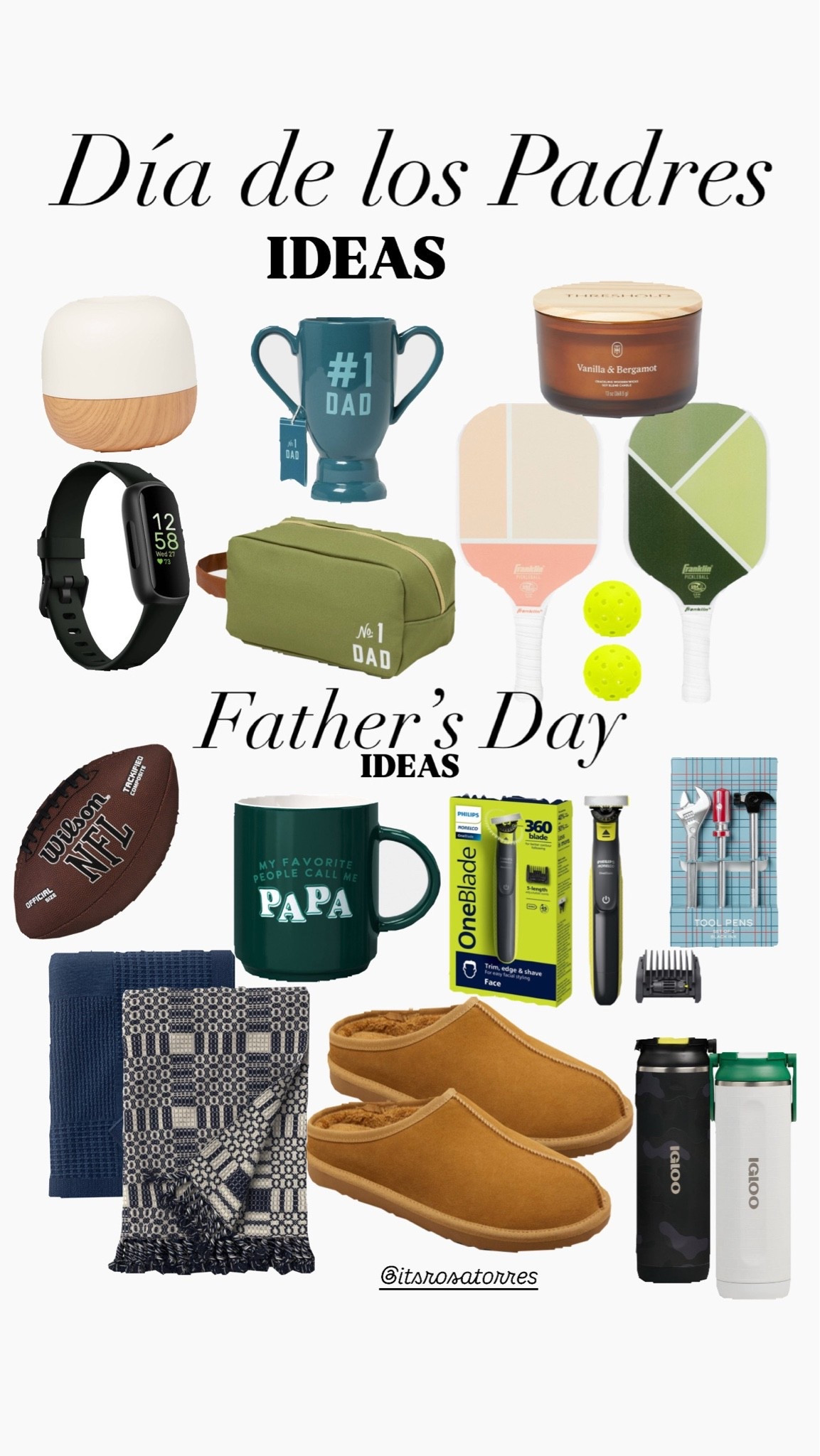 Regarlos para el día del Padre, fathers Day gift ideas! It’s just around the corner, it will be here once we know it! 

#fathersdaygift #diadelpadre #fathersdaygiftideas #giftideas #padre #papa #father #fathersgift #regalosparapapa #regalosparaeldiadelpadre

#LTKSeasonal #LTKMens #LTKKids