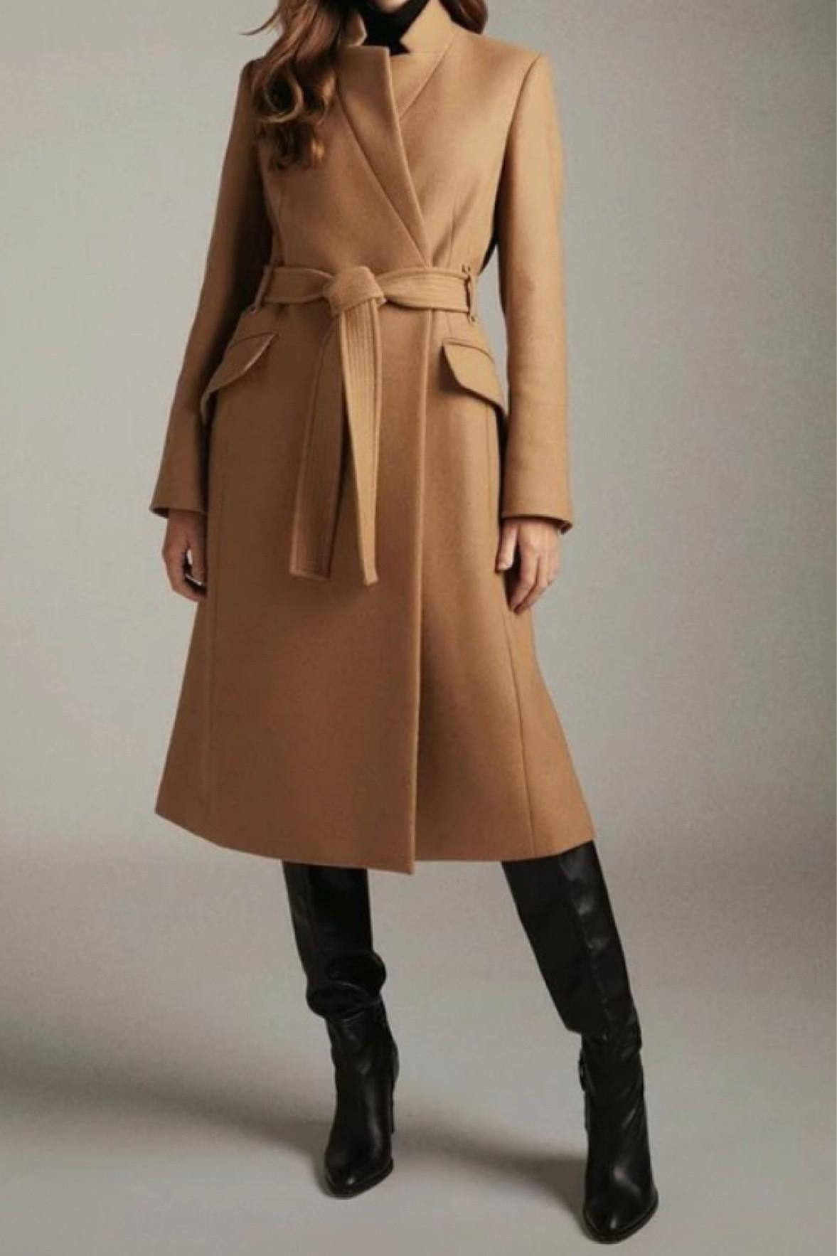 Structured camel coat 

#LTKfit