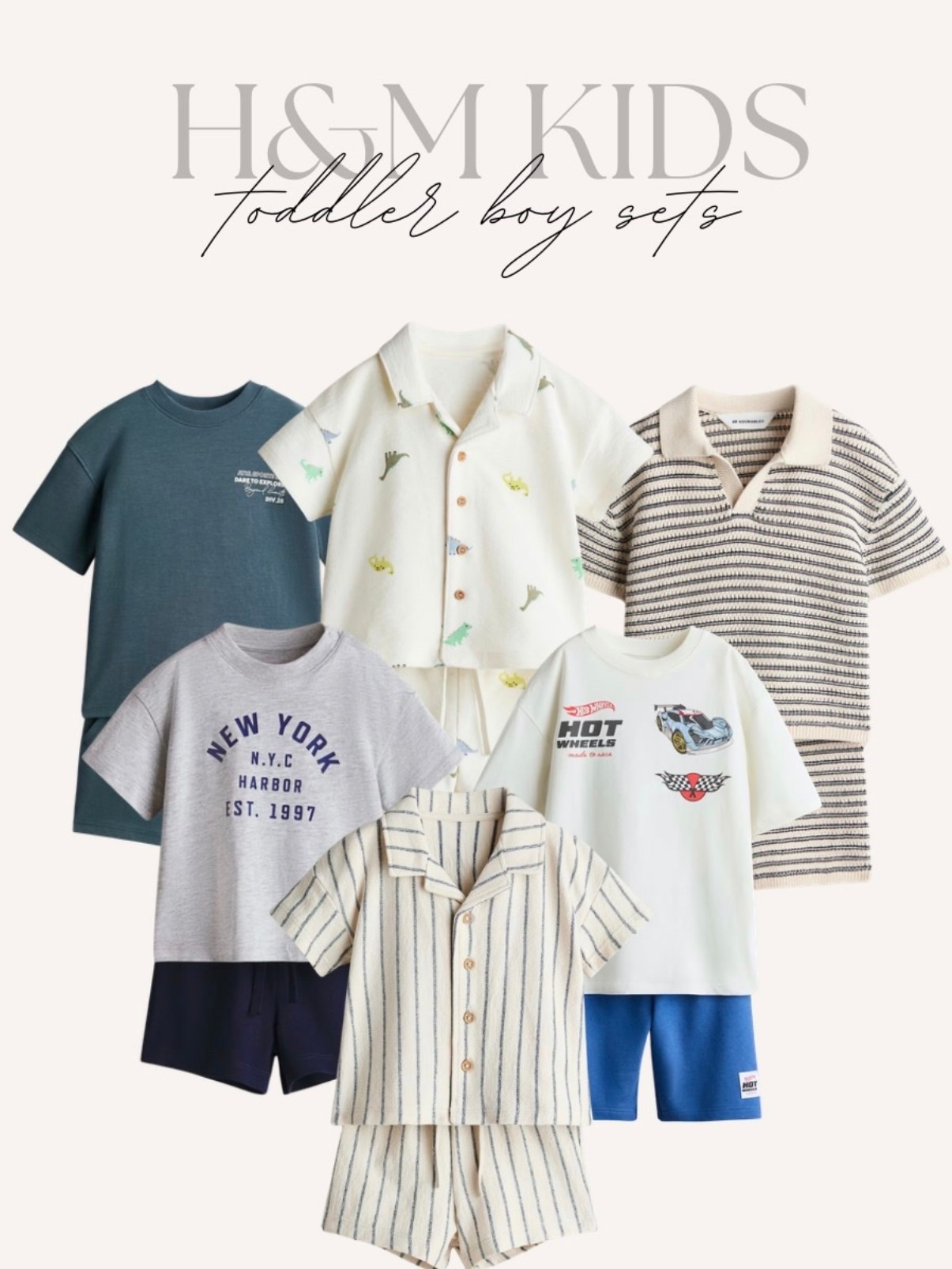 H&M toddler boy sets under $20! 50% off sitewide! 

#toddlerboysets #toddlerstyle #toddleroutfits #hmkids #hmsale #toddlerfinds #toddlerboyoutfits #toddlers #babyboy #toddlerboystyle #toddlersetsunder30

#LTKSaleAlert #LTKBaby #LTKKids