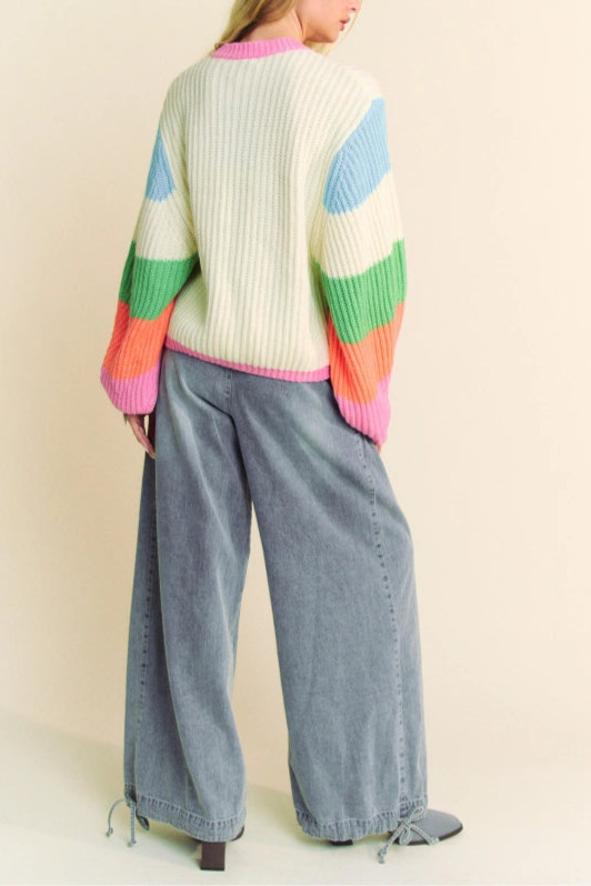 Dawn Chunky Peace Sweater | MTT Collective