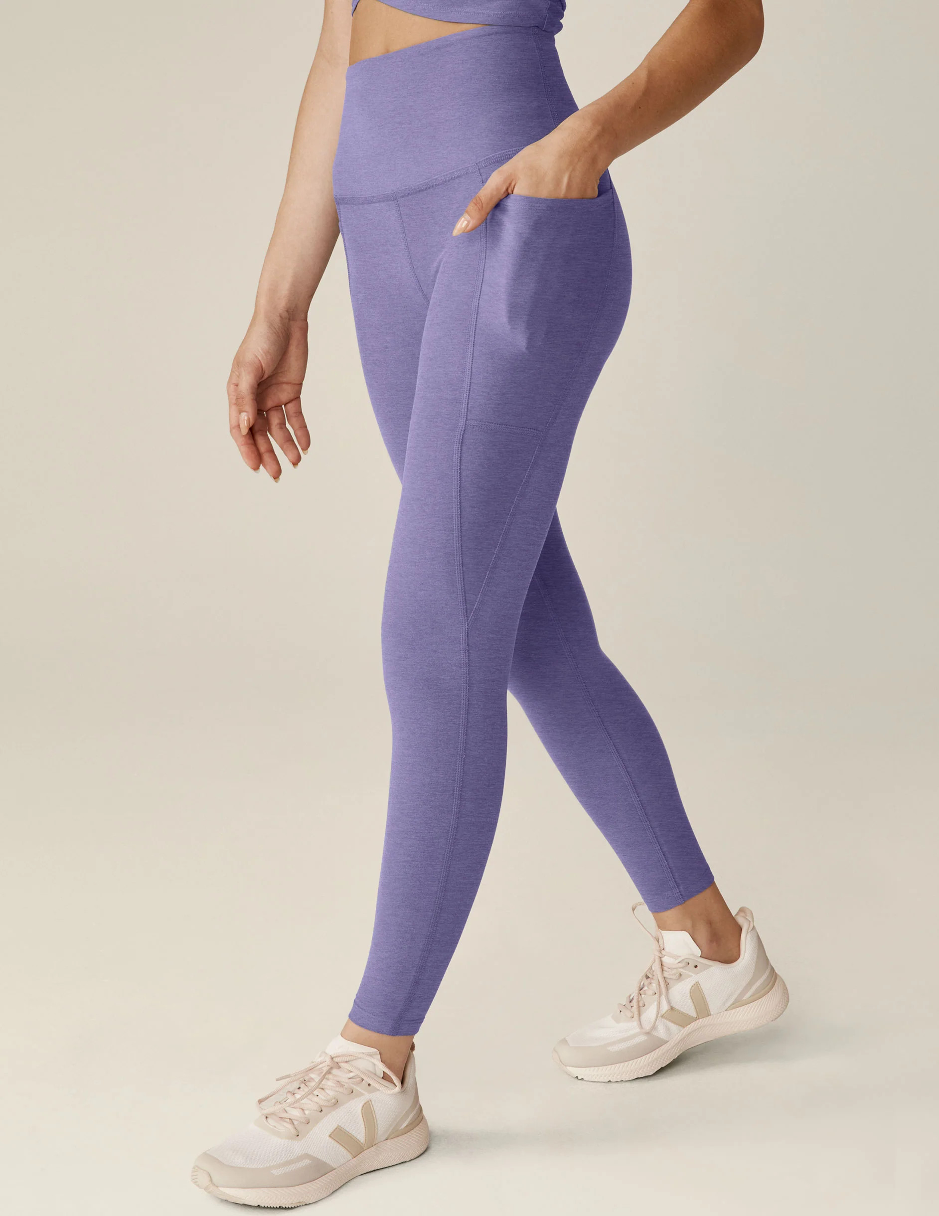 High Waisted Midi Legging  | Beyond Yoga