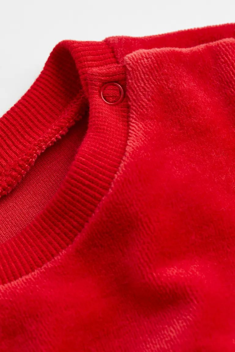 Velour Sweatshirt | H&M (US + CA)