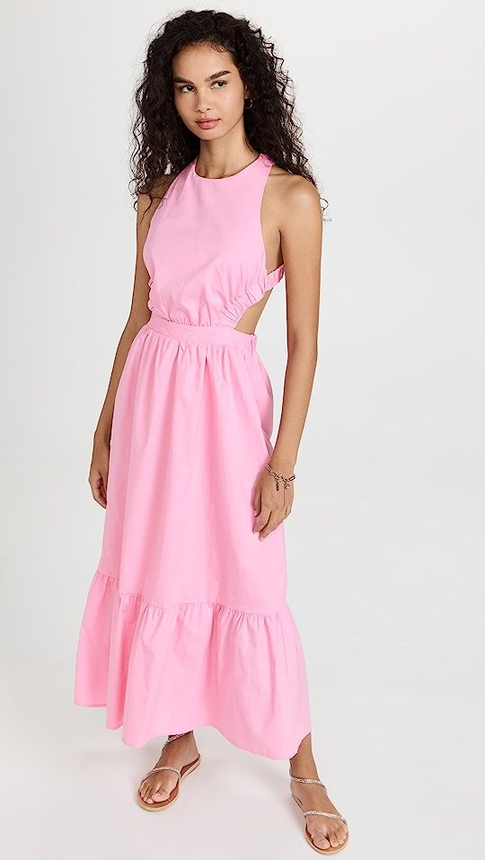 Elastic Detail Sleeveless Dress | Shopbop