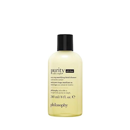 philosophy purity made simple oil free cleanser, 8 oz | Amazon (US)