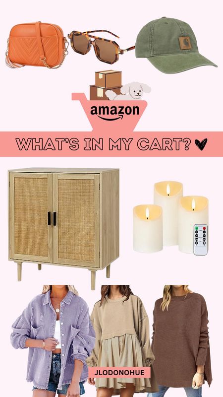 What in my Amazon cart! So many great Fall pieces and also thinking of doing some fun home projects!

#LTKunder50 #LTKSeasonal #LTKFind