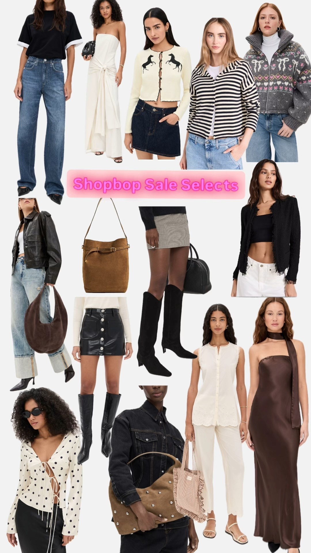 My Shopbop Black Friday sale selects — daily edit cover from Found by Em