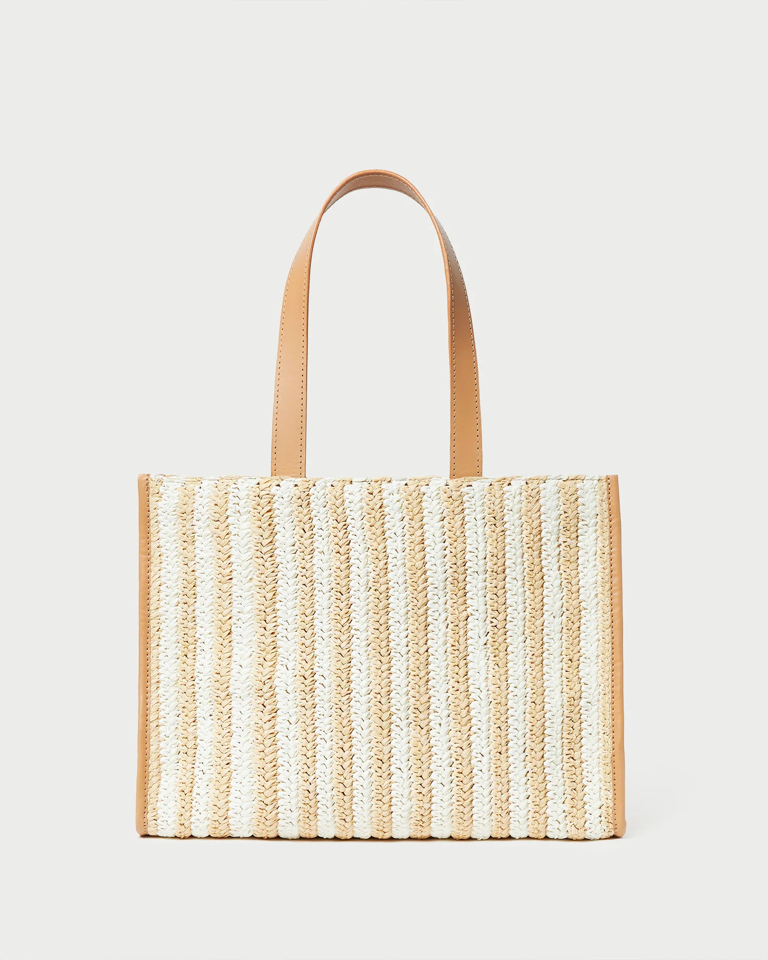 Pia White/Natural Crocheted Tote | Loeffler Randall